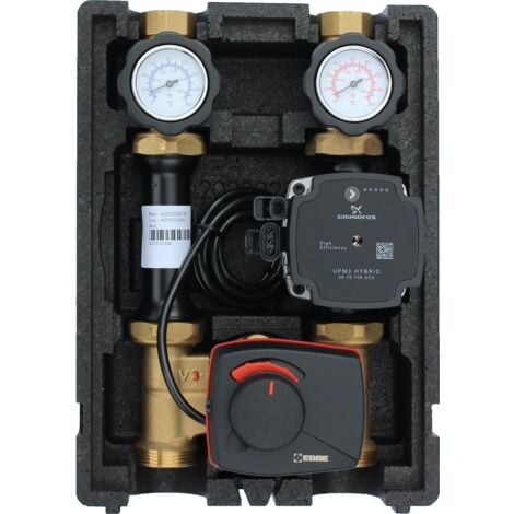 ENVIRON EcoMix ENH001 Heizkreispumpengruppe mit Drei-Wege-Mischer, ESBE