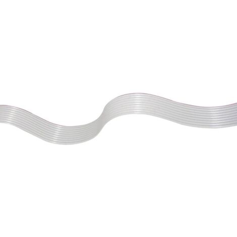 econ connect 28AWG4GR Cavo piatto Passo: 1.27 mm 4 x 0.08 mm² Grigio 30.50 m