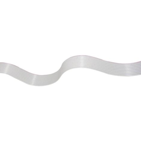 econ connect 28AWG4GR Cavo piatto Passo: 1.27 mm 4 x 0.08 mm² Grigio 30.50 m