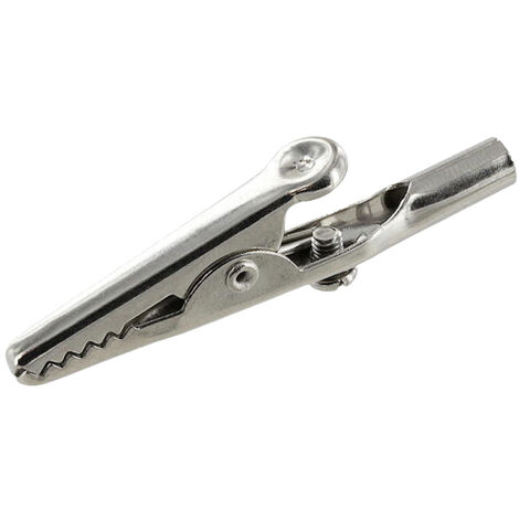 econ connect AK40M Abgreifklemme Silber Klemmbereich max.: 10 mm  1 St. Bulk