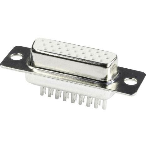 econ connect BU26HD Embase SUB-D femelle 180 ° Nombre de pôles: 26 fût à souder 1 pc(s) Y726581