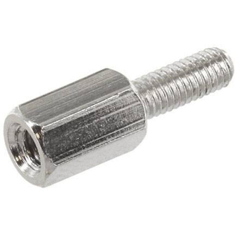 econ connect D3X18A5MH Entretoise (L) 26 mm M3 M3 laiton (nickelé) 1 pc(s) Q154662
