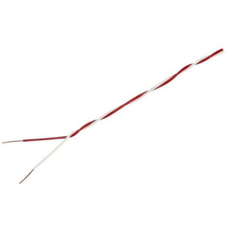 econ connect KD02TWSVS10 Cavo per cablaggi 2 x 0.2 mm² Rosso/Bianco 10 m