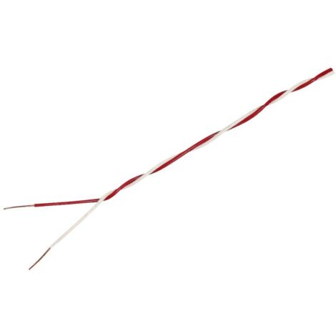 econ connect KD02TWSVS10 Fil de câblage 2 x 0.2 mm² rouge/blanc 10 m C892542