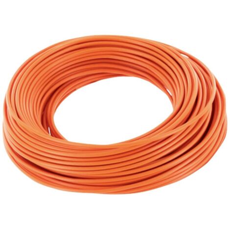 econ connect KD05OR10 Fil de câblage 1 x 0.2 mm² orange 10 m C892192