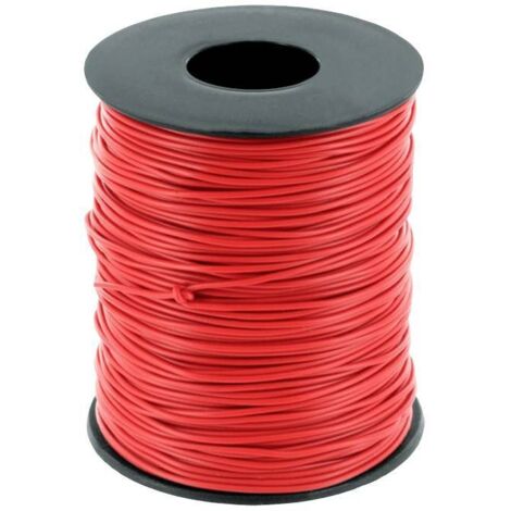 econ connect KD05RT100 Fil de câblage 1 x 0.2 mm² rouge 100 m C892222