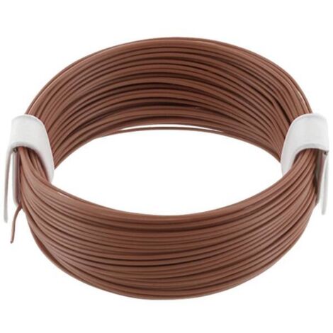 econ connect KL004BR10 Cavo per cablaggi 1 x 0.04 mm² Marrone 10 m