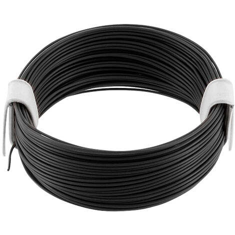 econ connect KL004SW10 Litze  1 x 0.04 mm² Schwarz 10 m