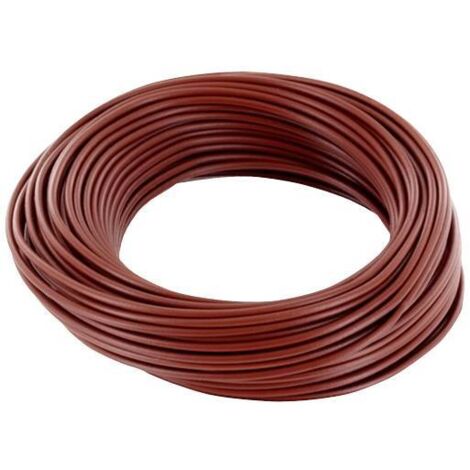 econ connect KL014BR10 Fil de câblage 1 x 0.14 mm² marron 10 m C892802
