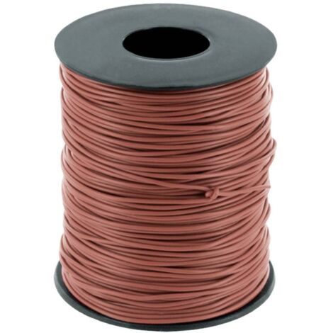 econ connect KL014BR100 Fil de câblage 1 x 0.14 mm² marron 100 m C892302