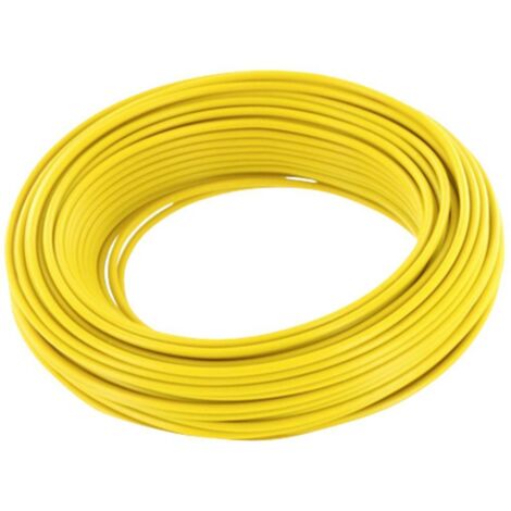 econ connect KL014GE10 Fil de câblage 1 x 0.14 mm² jaune 10 m C892472