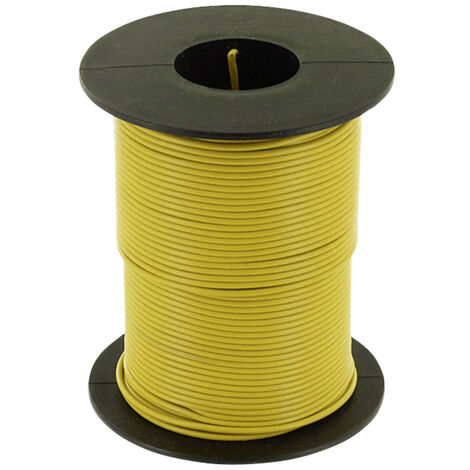 econ connect KL025GE50 Litze  1 x 0.25 mm² Gelb 50 m