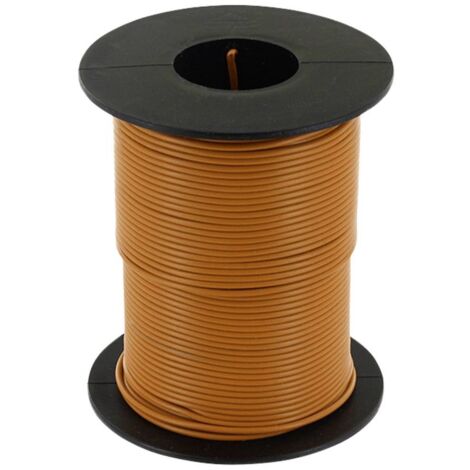 econ connect KL025OR50 Fil de câblage 1 x 0.25 mm² orange 50 m C892022