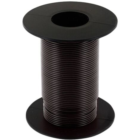 econ connect KL025SW25 Fil de câblage 1 x 0.25 mm² noir 25 m C892682