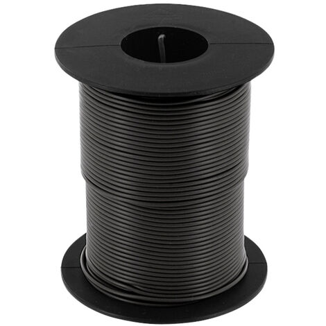 econ connect KL025SW50 Litze  1 x 0.25 mm² Schwarz 50 m