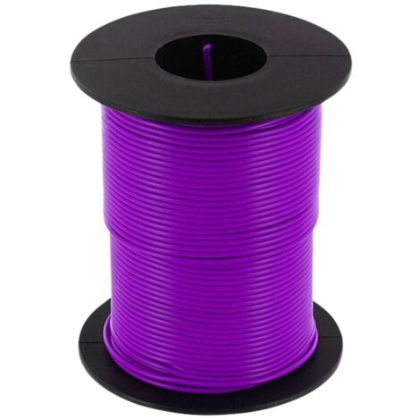 econ connect KL025VIO50 Fil de câblage 1 x 0.25 mm² violet 50 m C892082