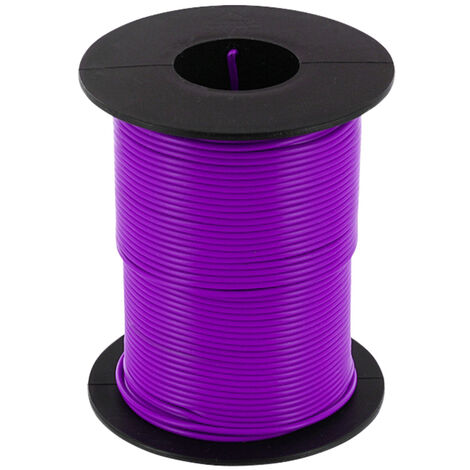 econ connect KL025VIO50 Litze  1 x 0.25 mm² Violett 50 m