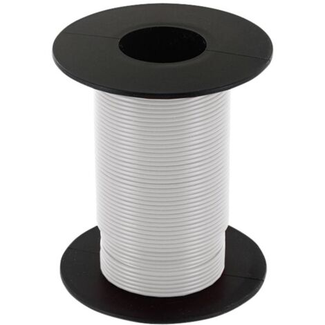 econ connect KL025WS25 Fil de câblage 1 x 0.25 mm² blanc 25 m C892062