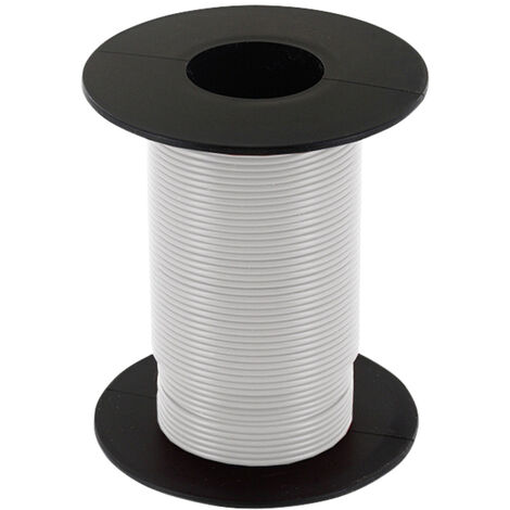 econ connect KL025WS25 Litze  1 x 0.25 mm² Weiß 25 m