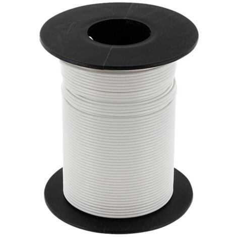 econ connect KL025WS50 Fil de câblage 1 x 0.25 mm² blanc 50 m C892042