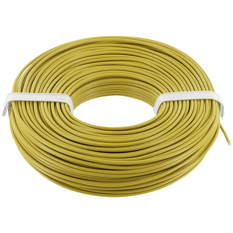 econ connect KL05GE40 Litze  1 x 0.5 mm² Gelb 40 m