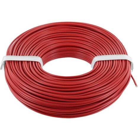 econ connect KL05RT40 Fil de câblage 1 x 0.5 mm² rouge 40 m C891722