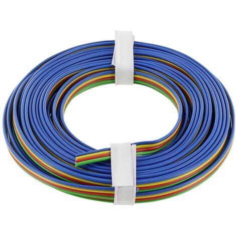 econ connect  KL4X014FARB5 Cavo per cablaggi 4 x 0.14 mm² Blu, Giallo, Rosso, Verde 5 m