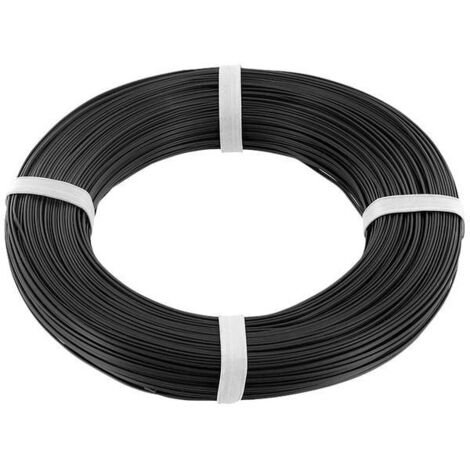 econ connect KZL2X008SW100 Cavo per cablaggi 2 x 0.08 mm² Nero 100 m