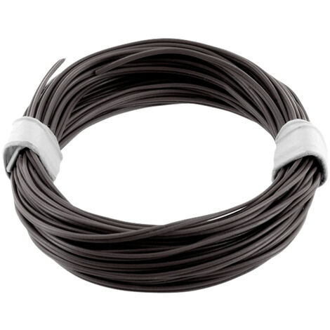econ connect KZL2X008SW5 Litze  2 x 0.08 mm² Schwarz 5 m