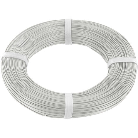 econ connect KZL2X008WS100 Litze  2 x 0.08 mm² Weiß 100 m