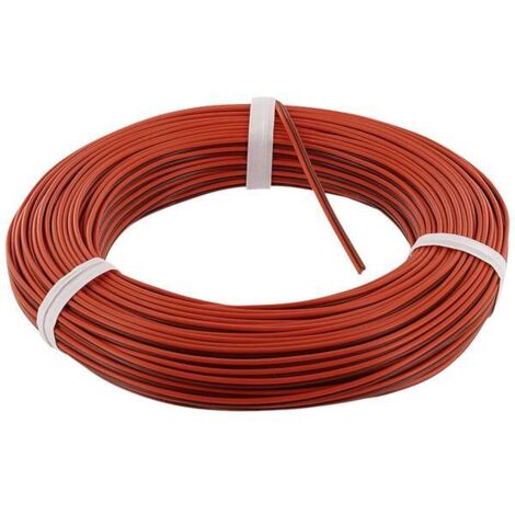 econ connect KZL2X014RTBR25 Cavo per cablaggi 2 x 0.14 mm² Rosso, Marrone 25 m