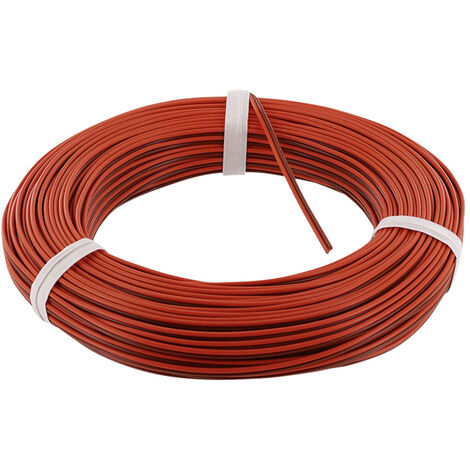 econ connect KZL2X014RTBR25 Litze  2 x 0.14 mm² Rot, Braun 25 m