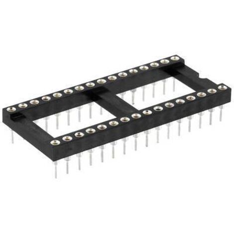econ connect PZ32CB Support de circuits intégrés Nombre de pôles: 32 contacts de précision 1 pc(s) Tube S597892