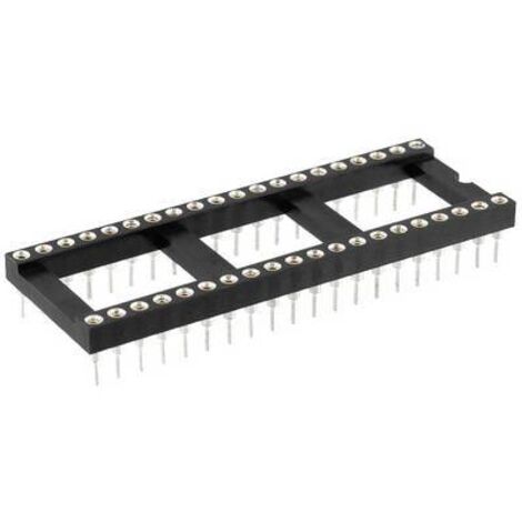 econ connect PZ40CB Support de circuits intégrés Nombre de pôles: 40 contacts de précision 1 pc(s) Tube S597362