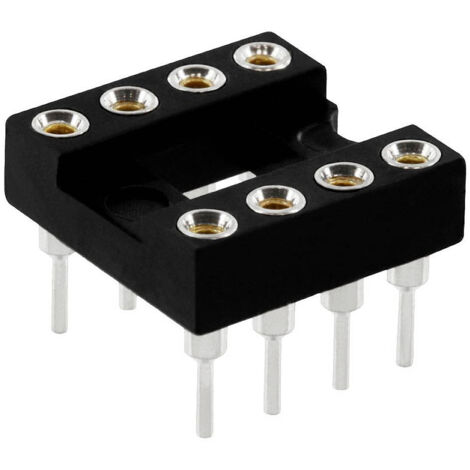 econ connect PZ8AW Support de circuits intégrés Nombre de pôles: 8 contacts de précision 1 pc(s) Tube S597312