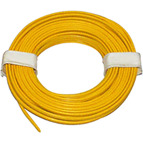 econ connect ZKL014GE5 Litze  2 x 0.14 mm² Gelb 5 m