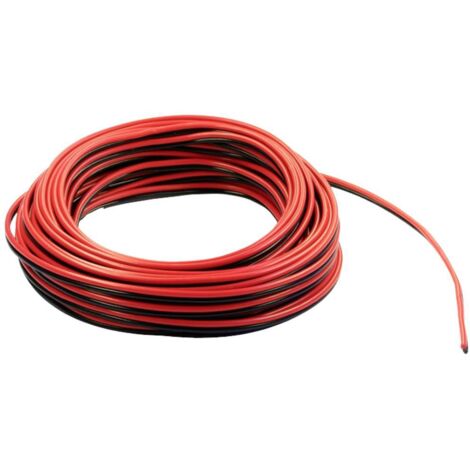 econ connect ZKL014RTSW5 Fil de câblage 2 x 0.14 mm² rouge, noir 5 m C891112