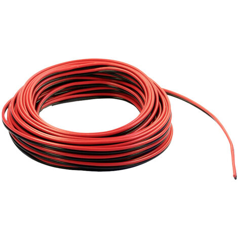econ connect ZKL014RTSW5 Litze  2 x 0.14 mm² Rot, Schwarz 5 m