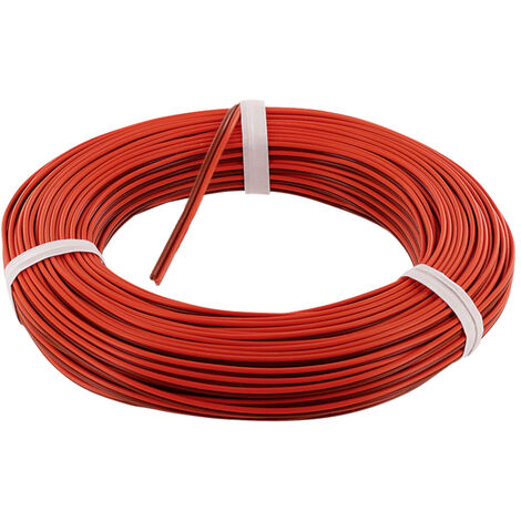 econ connect ZKL075RTBR20 Litze  2 x 0.75 mm² Rot, Braun 20 m