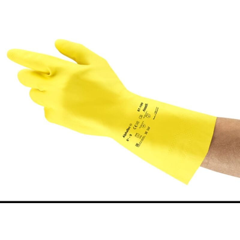 87-190 Size 6, 5-7, 0 Chemical Protection Gloves - Ansell
