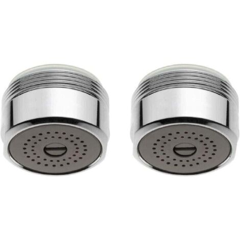 Économiseur D’Eau Robinet Mal Femelle 24mm Evier Lavabo, Diminuer Entre 30 Et 80% Votre Consommation (Male M24)