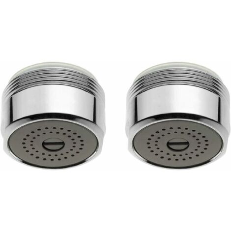 économiseur D’Eau Robinet Mal Femelle 24mm Evier Lavabo, Diminuer Entre 30 Et 80% Votre Consommation (Male M24)