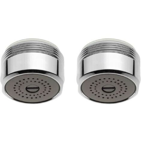 Économiseur D’Eau Robinet Mal Femelle 24mm Evier Lavabo, Diminuer Entre 30 Et 80% Votre Consommation (Male M24)