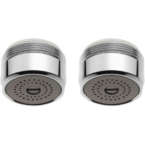 Économiseur D’Eau Robinet Mal Femelle 24mm Evier Lavabo, Diminuer Entre 30 Et 80% Votre Consommation (Male M24)