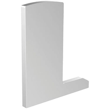 Economy Endkappe Breite 106,5 für Bodenprofil F Eco 0006 - links, Aluminium silber eloxiert
