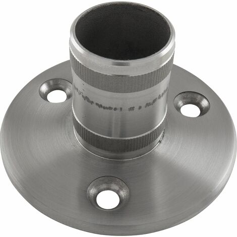 ECONOMY Flansch innen für Rohr ø 42,4 x 2,0 mm,Edelstahl geschliffen V2A