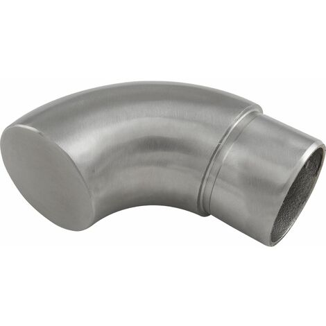ECONOMY Handlauf Endstück für Rohr ø 42,4 x 2,0 mm,Edelstahl geschliffen V2A