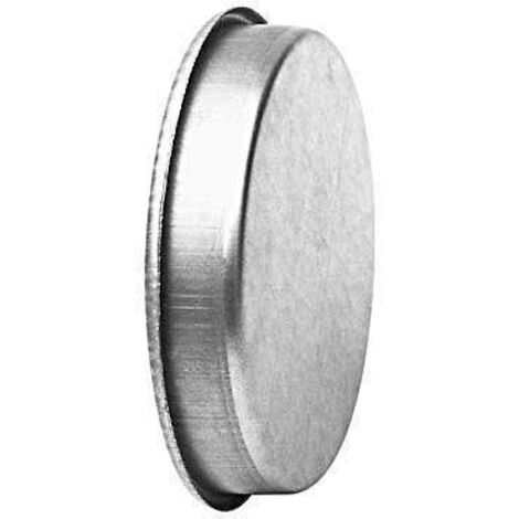 Econoname – Bouchon mâle femelle galvanisé D125 – BMFGALD125 – Raccord VMC pour plomberie – Connexion solide et durable