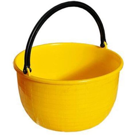 Ecoplast cesto agricolo 16 lt in polietilene con manico oscillante in plastica colorazioni assortite secchio uva pomodori