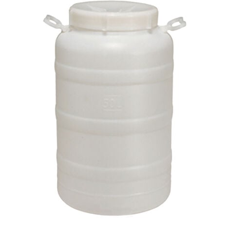 Ecoplast  Fusto in Plastica a Bocca Larga con Guarnizione e Tappo Capienza 10L
